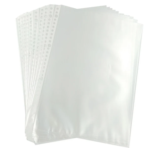 Plus - Bìa Lá Lỗ A4 10Pcs Set 50 92-372B