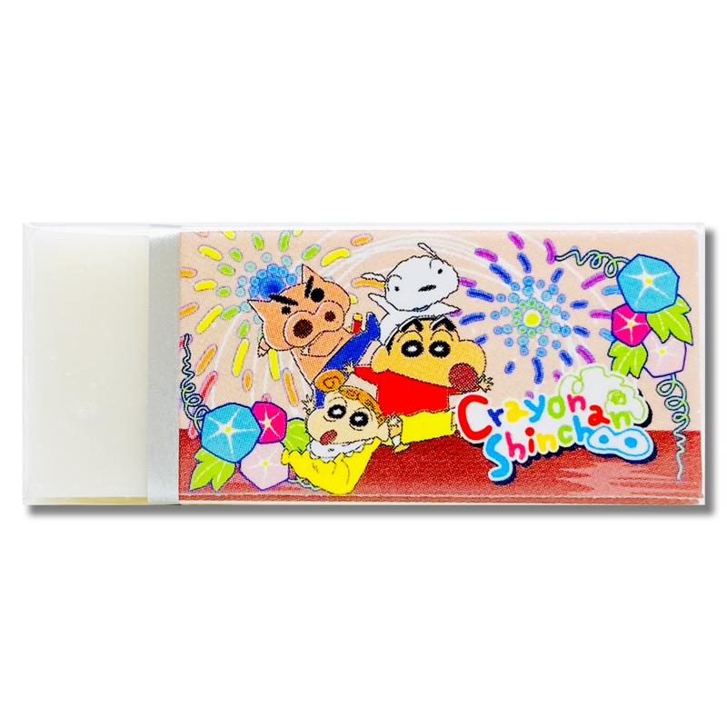 Plus - Bộ 3 Viết Chì + Gôm Shinchan - Hồng 600-V031