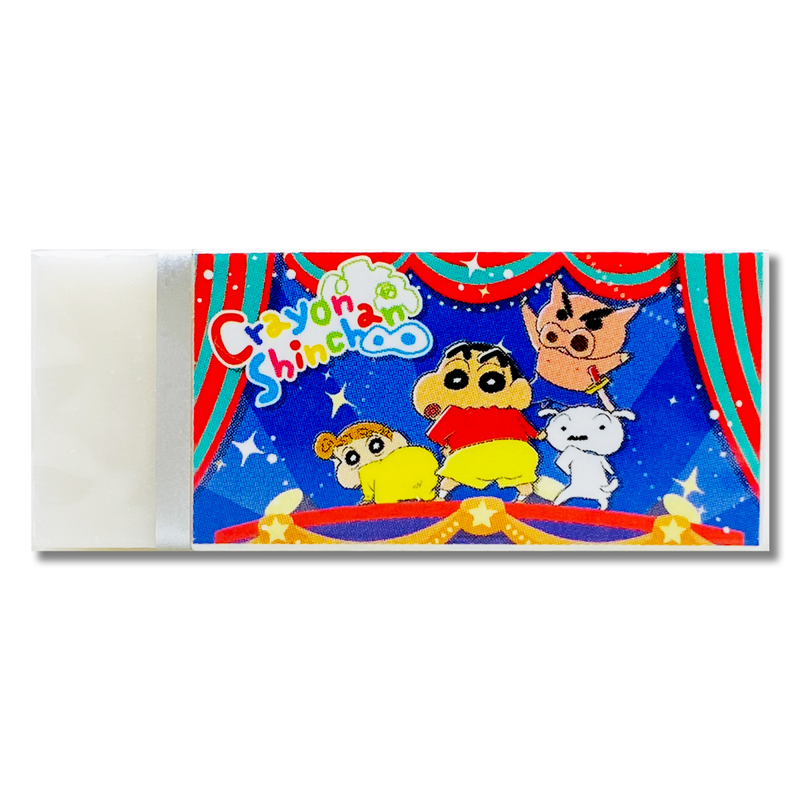 Plus - Bộ 3 Viết Chì + Gôm Shinchan - Hồng 600-V031