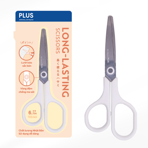 Plus - Kéo Long-Lasting - Màu Trắng - 200-V030
