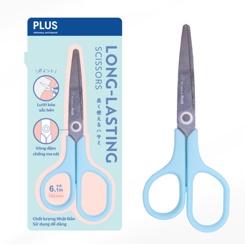 Plus - Kéo Long-Lasting - Màu Trắng - 200-V030