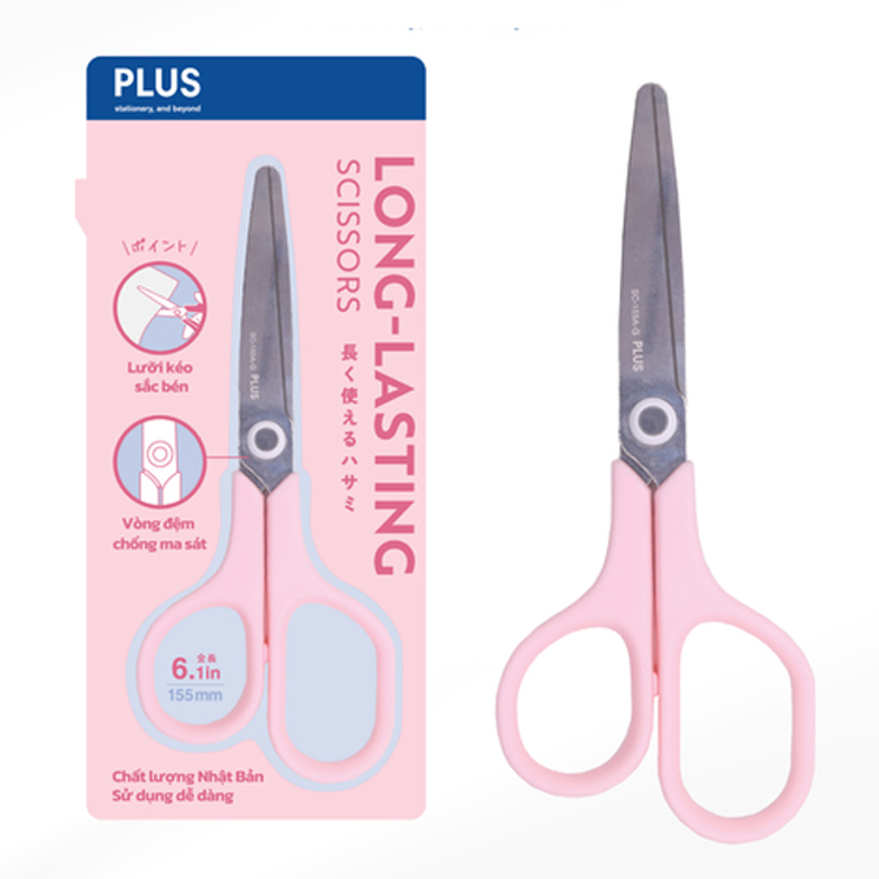 Plus - Kéo Long-Lasting - Màu Trắng - 200-V030