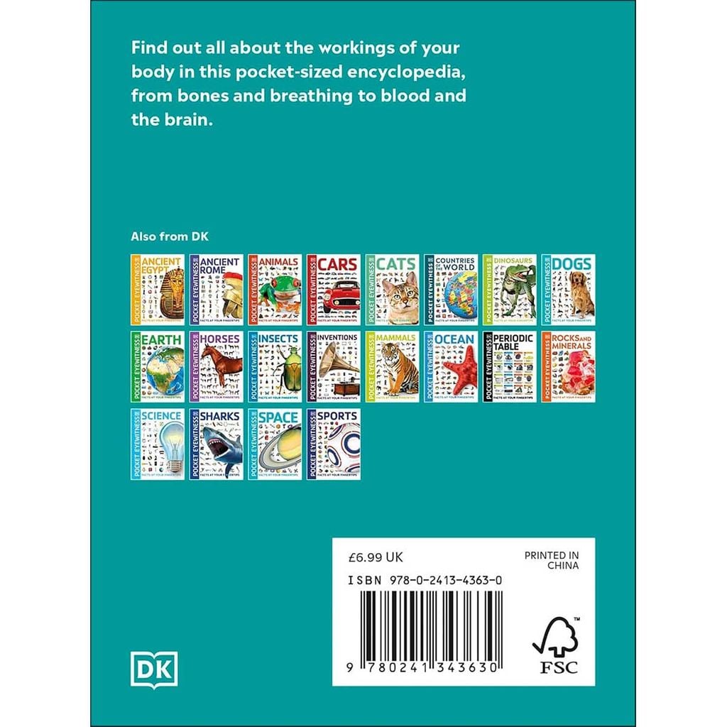 Pocket Eyewitness Human Body : Facts At Your Fingertips