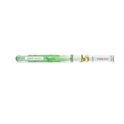 Pokemon - Bút Dạ Quang Freeink Hl-020/Pkm Lá (Hộp 10) (5404-Tl)