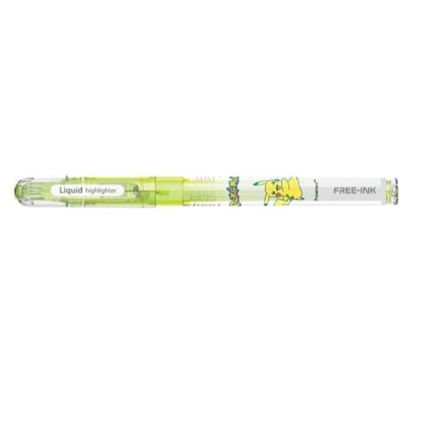 Pokemon - Bút Dạ Quang Freeink Hl-020/Pkm Vàng(Hộp 10) (5404-Tl)
