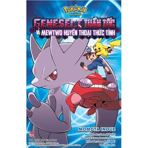 Pokémon Best Wishes - Genesec Thần Tốc Và Mewtwo Huyền Thoại Thức Tỉnh