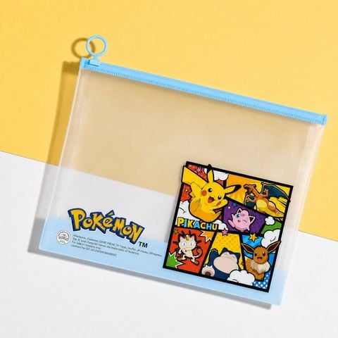 Thiên Long - Túi Tài Liệu Pokemon A4 CBF-009/PKM - Xanh