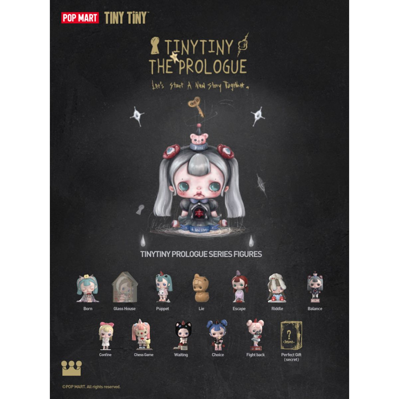 Pop Mart - Mô Hình Tinytiny-Prologue Series Figures (Giao mẫu ngẫu nhiên)