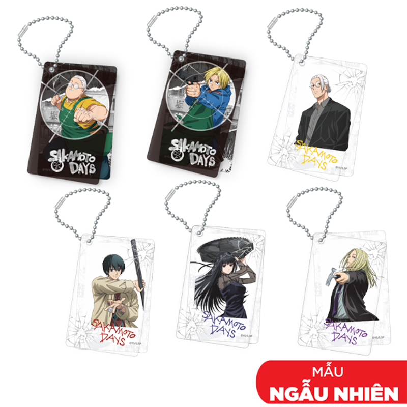 Sunrisepop Móc Khóa Mô Hình Nhân Vật Sakamoto Days SDBC001 (Giao Mẫu Ngẫu Nhiên)