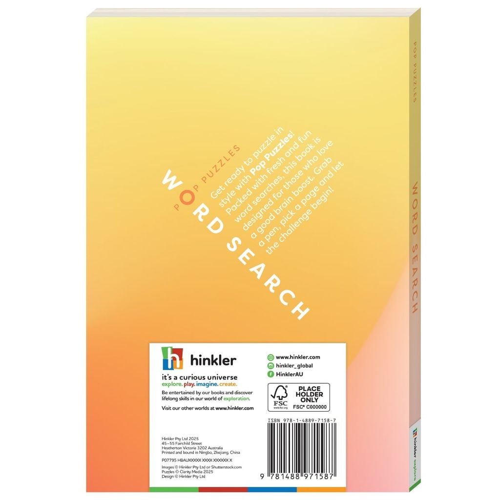 Pop Puzzles Word Search