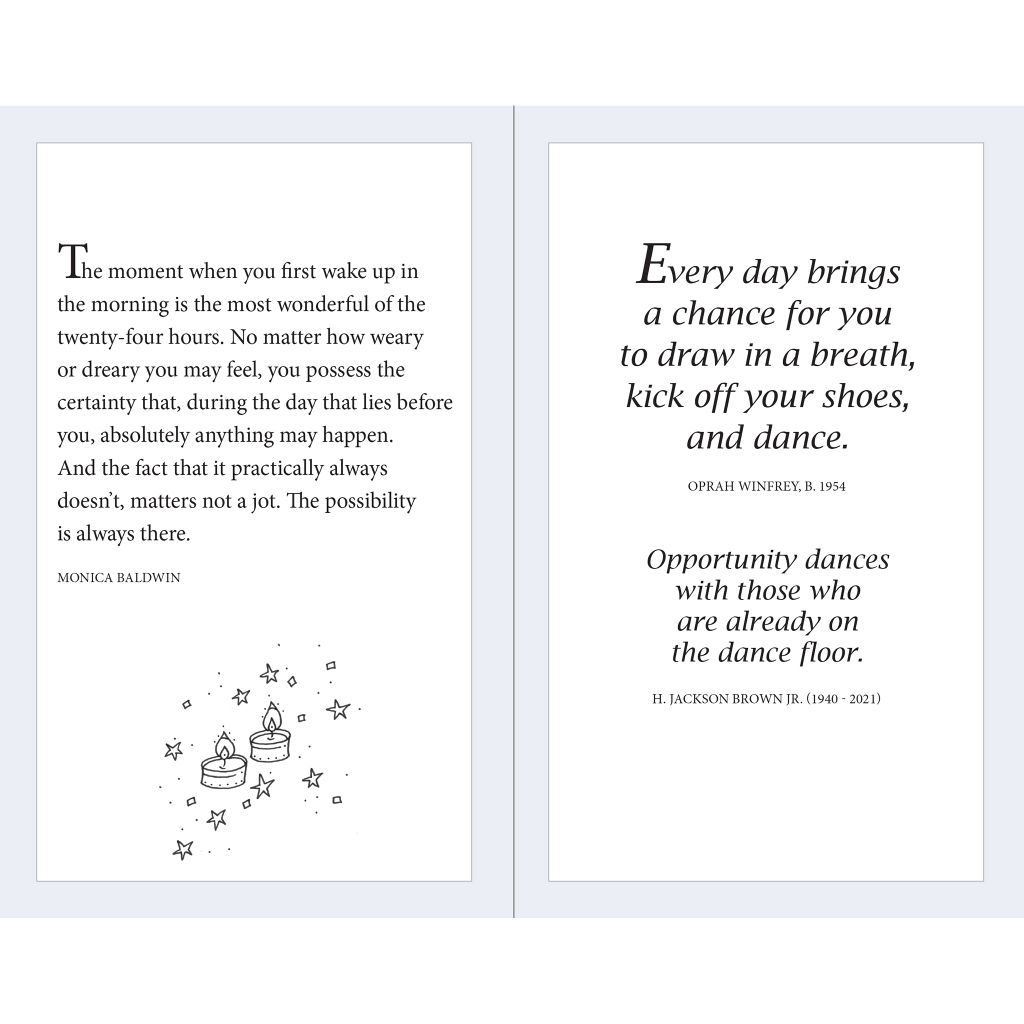 The Book Of Positive Thoughts
