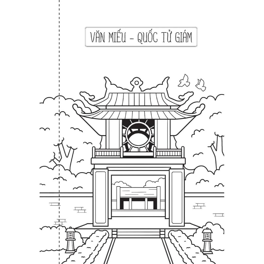 Postcard Yêu Quá Việt Nam (Tô Màu)