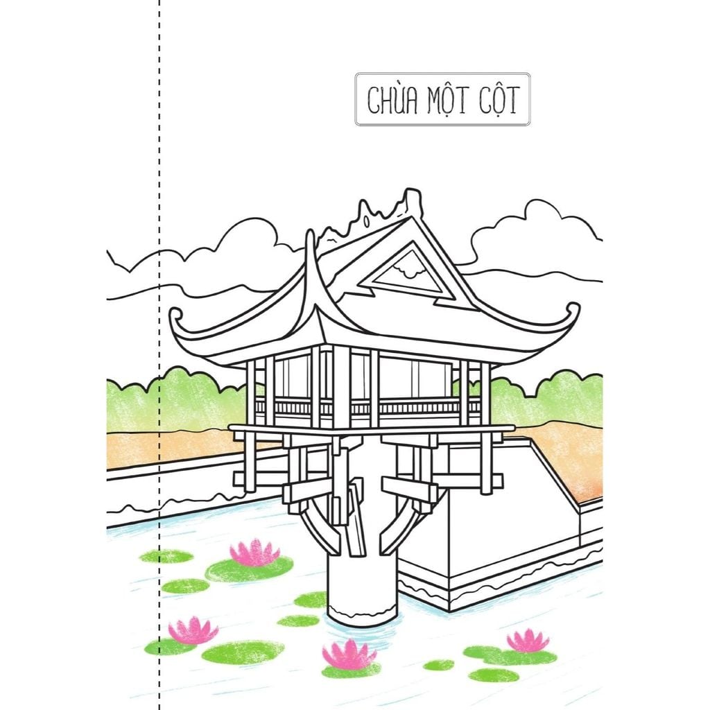 Postcard Yêu Quá Việt Nam (Tô Màu)