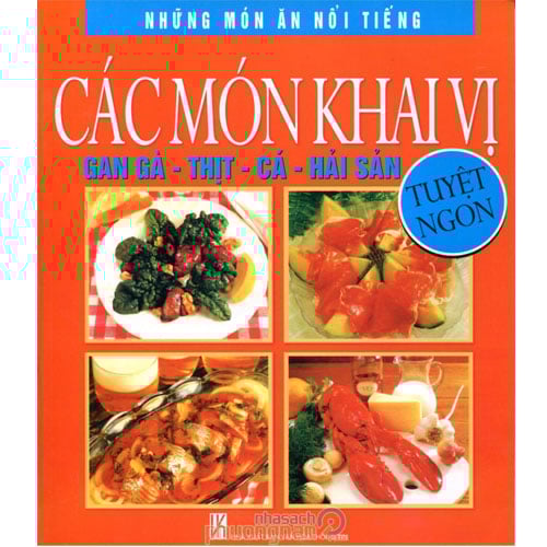 Các món khai vị - Gan gà, thịt, cá, hải sản