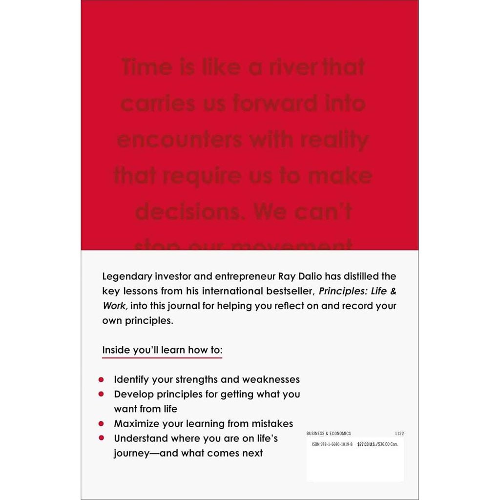 Principles: Your Guided Journal (Create Your Own Principles To Get The Work And Life You Want)