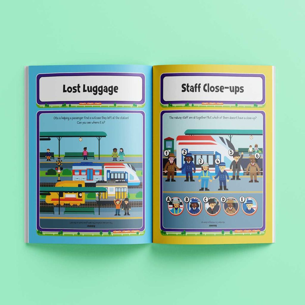 Pull Back and Go: Trains