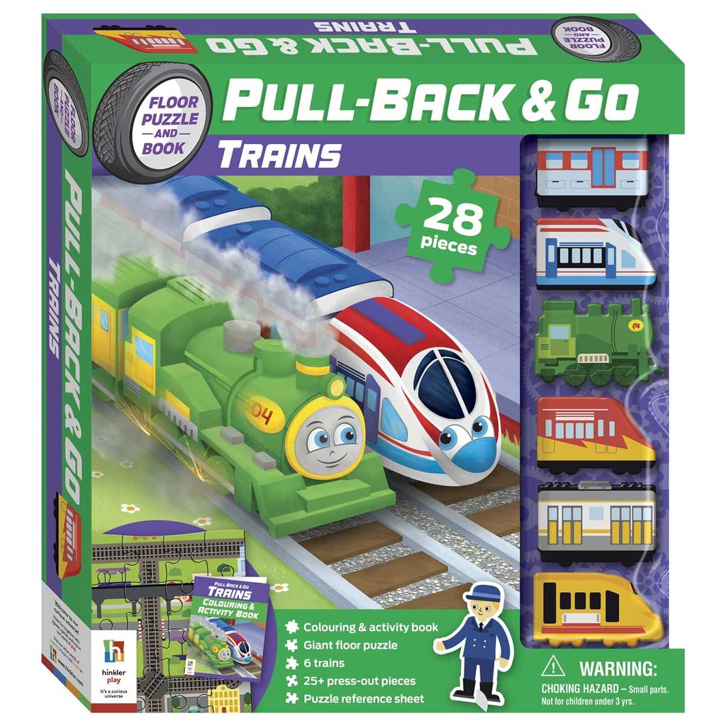 Pull Back and Go: Trains