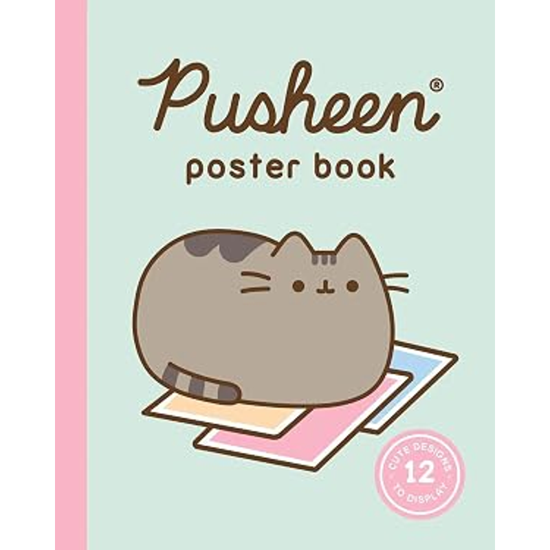 Pusheen Poster Book: 12 Cute Designs to Display