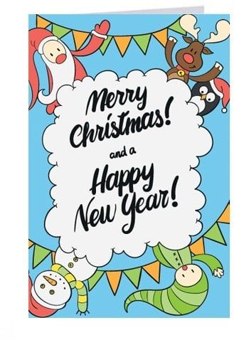 Thiệp Giáng Sinh Greenwood (Giao Mẫu Ngẫu Nhiên)