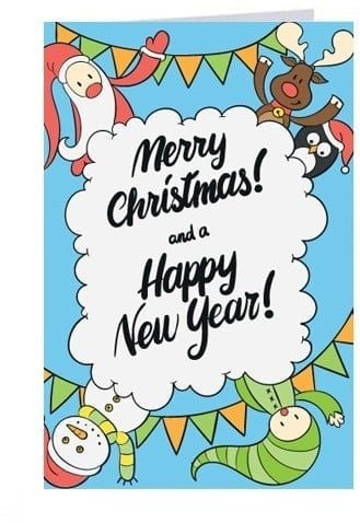 Thiệp Giáng Sinh Greenwood (Giao Mẫu Ngẫu Nhiên)