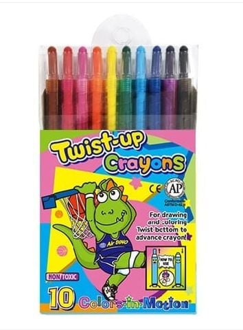 Bộ Viết Sáp Màu Globe 10 Cây 010S