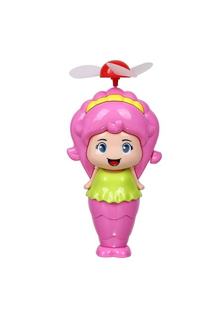 Quạt Cầm Tay Mini Hình Nàng Tiên Cá