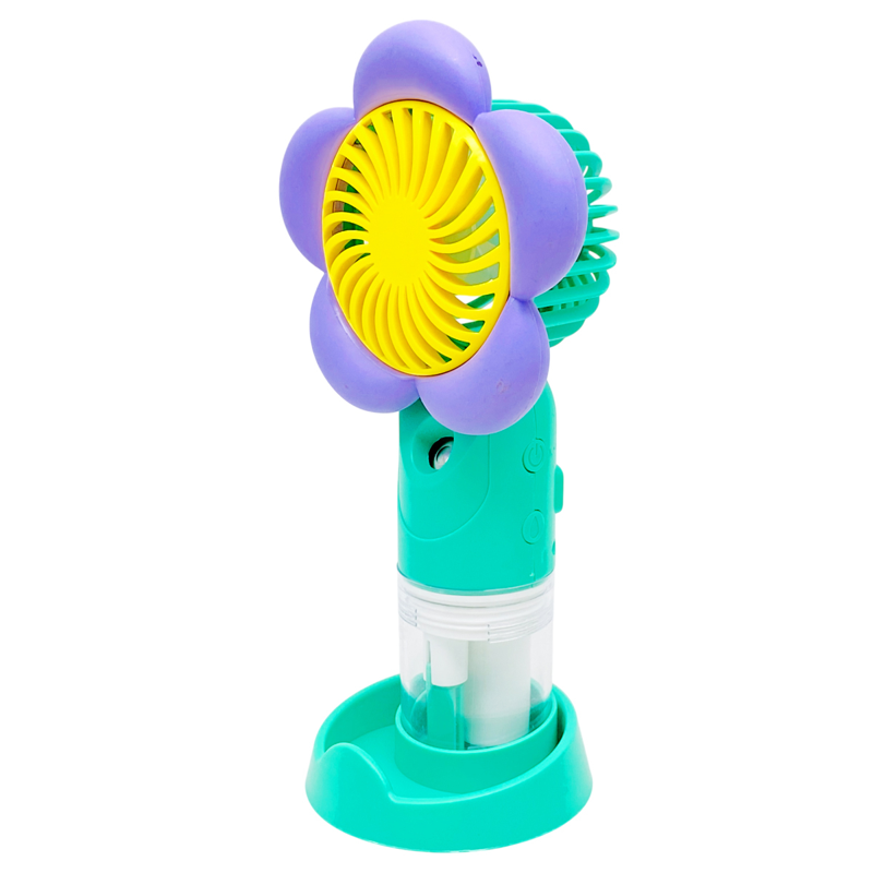 Kingdom Toys - Quạt Cầm Tay Phun Sương Hình Bông Hoa 7218 (SD-23A)