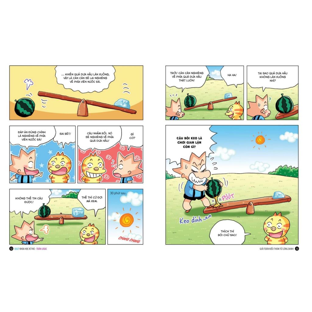 Quiz Khoa Học Kì Thú - Toán Logic