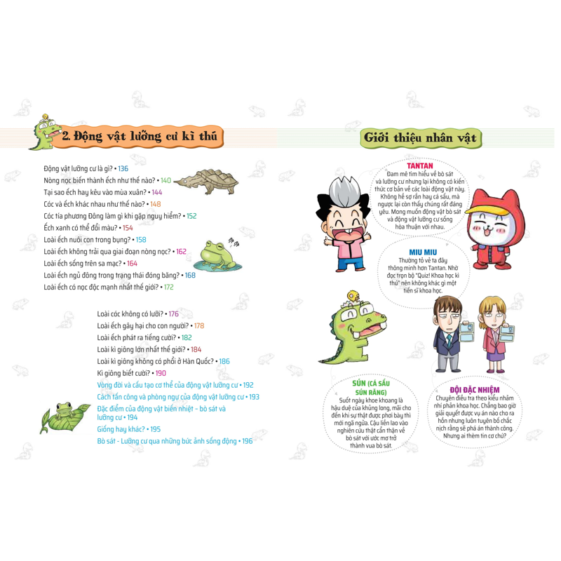 Quiz Khoa Học Kì Thú - Bò Sát Lưỡng Cư
