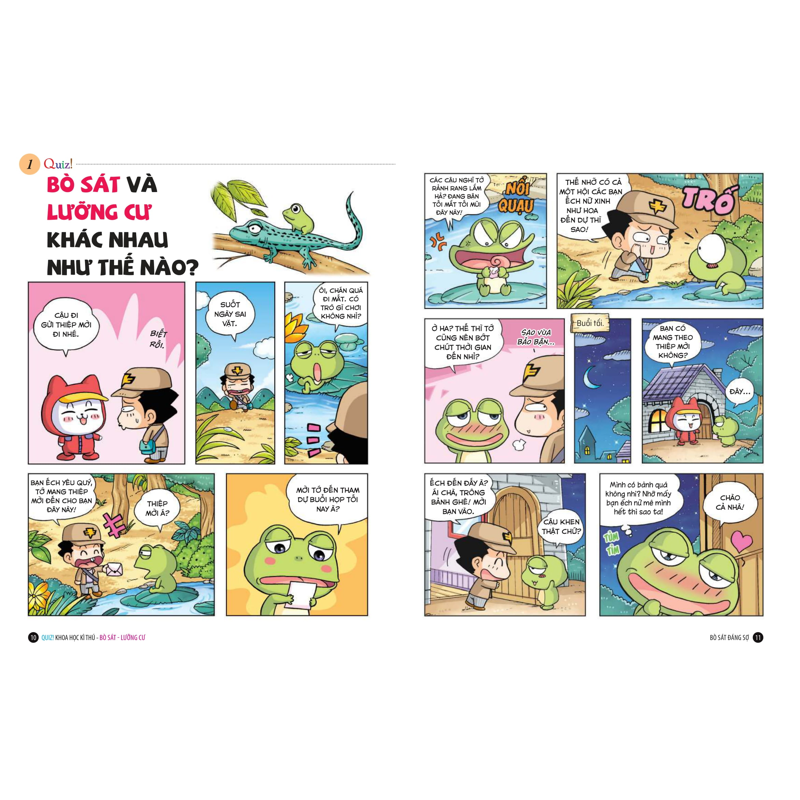 Quiz Khoa Học Kì Thú - Bò Sát Lưỡng Cư