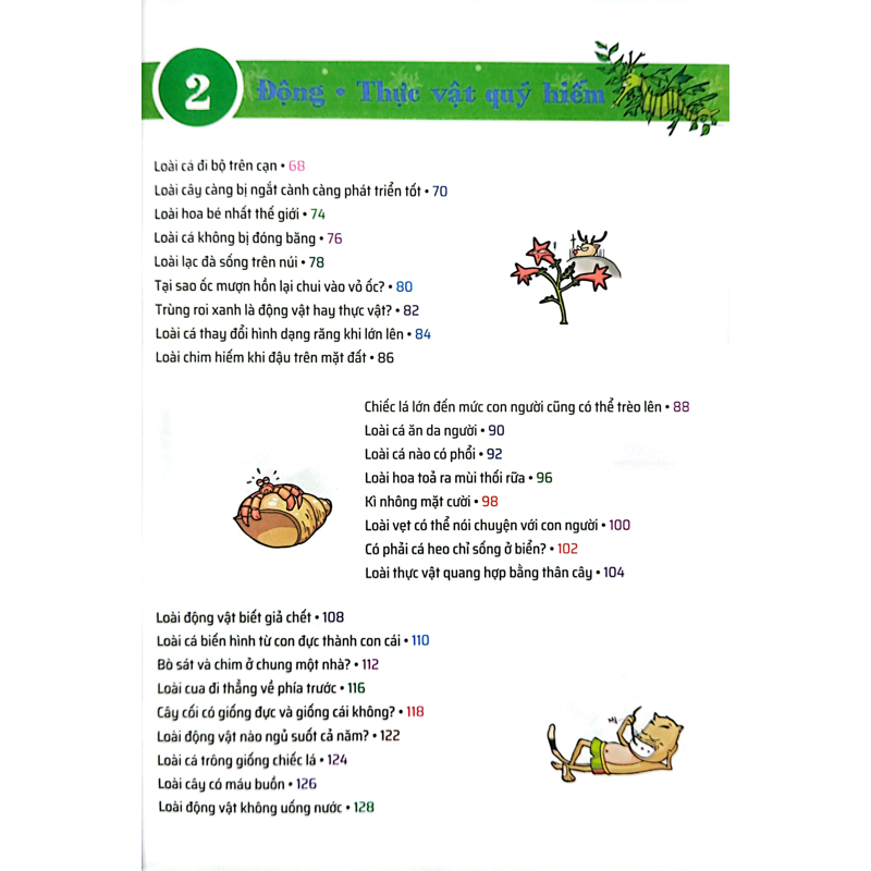 Quiz Khoa Học Kì Thú - Động Thực Vật Độc Và Quý Hiếm