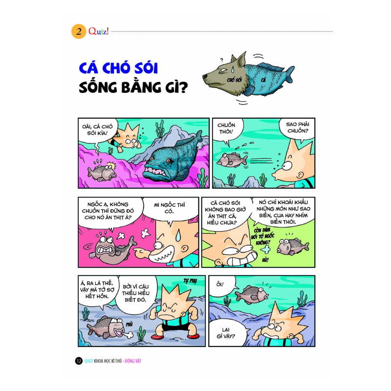 Quiz Khoa Học Kì Thú-Động Vật