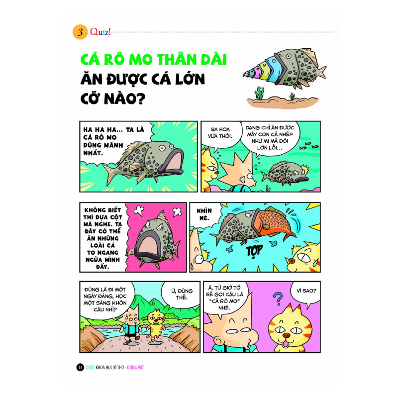 Quiz Khoa Học Kì Thú-Động Vật