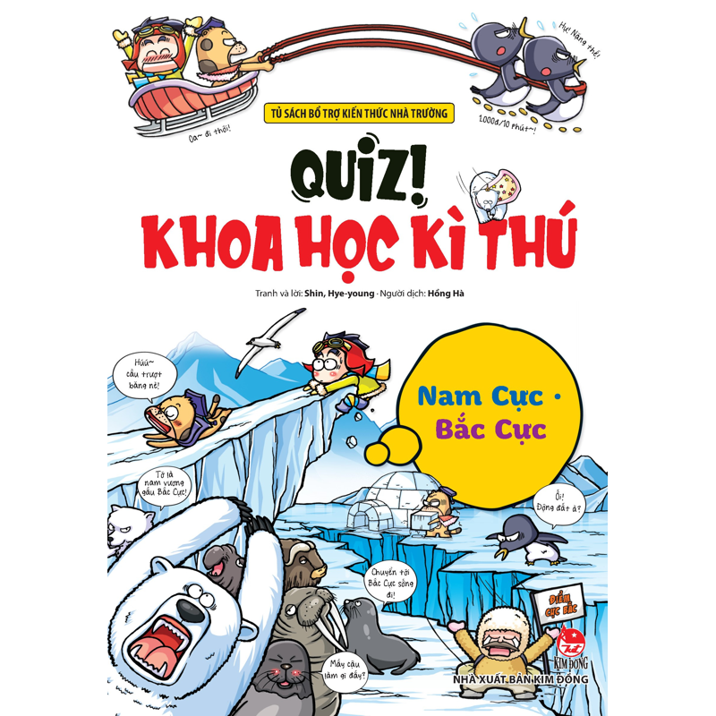 Quiz Khoa Học Kì Thú-Nam Cực Bắc Cực