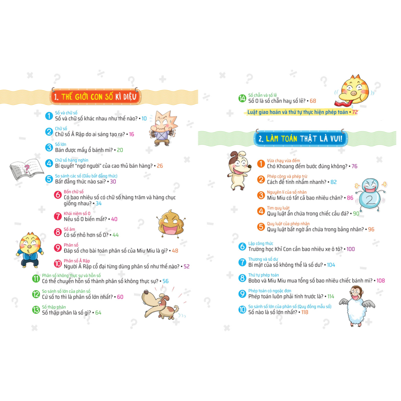 Quiz Khoa Học Kì Thú - Số Và Phép Tính
