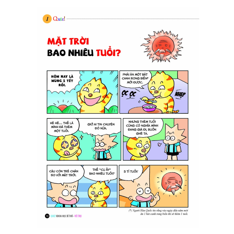 Quiz Khoa Học Kì Thú-Vũ Trụ