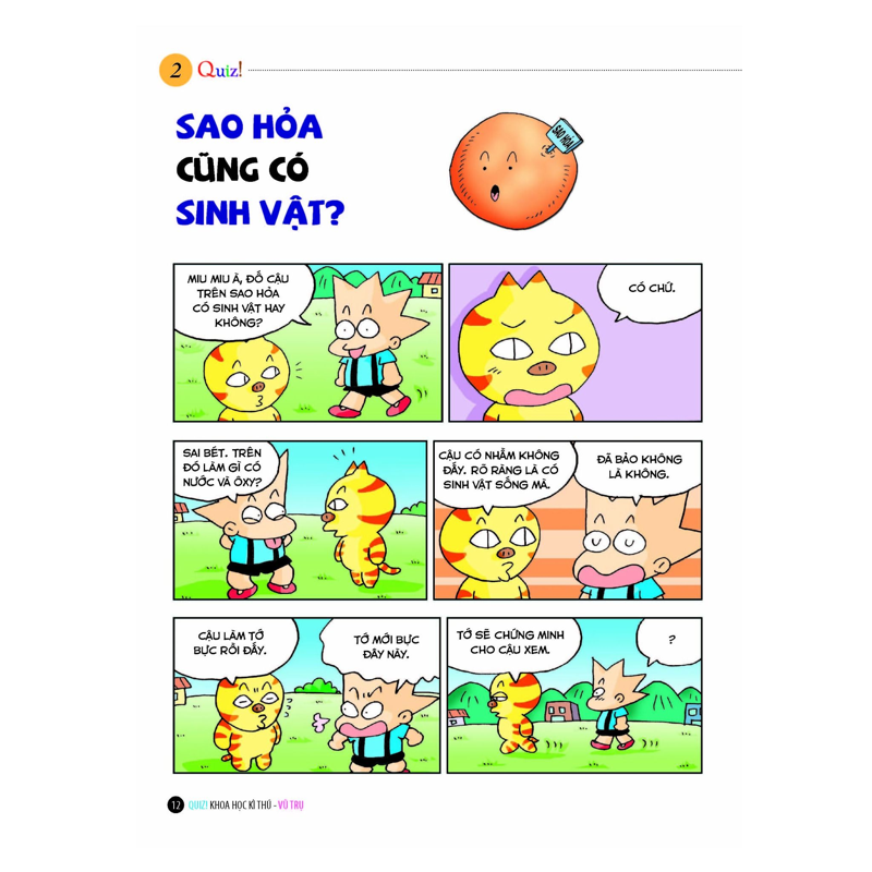 Quiz Khoa Học Kì Thú-Vũ Trụ