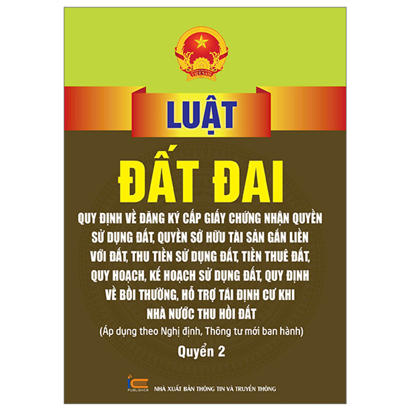 Luật Đất Đai Quy Định Về Đăng Ký Cấp Giấy Chứng Nhận Quyền Sd Đất… Q2