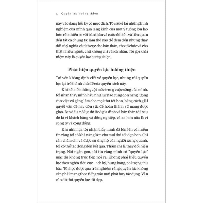 Quyền Lực Hướng Thiện