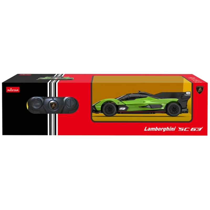 Rastar Xe Đk 1:24 Lamborghini Sc63 LMDH Xanh Lá R10160/Gre
