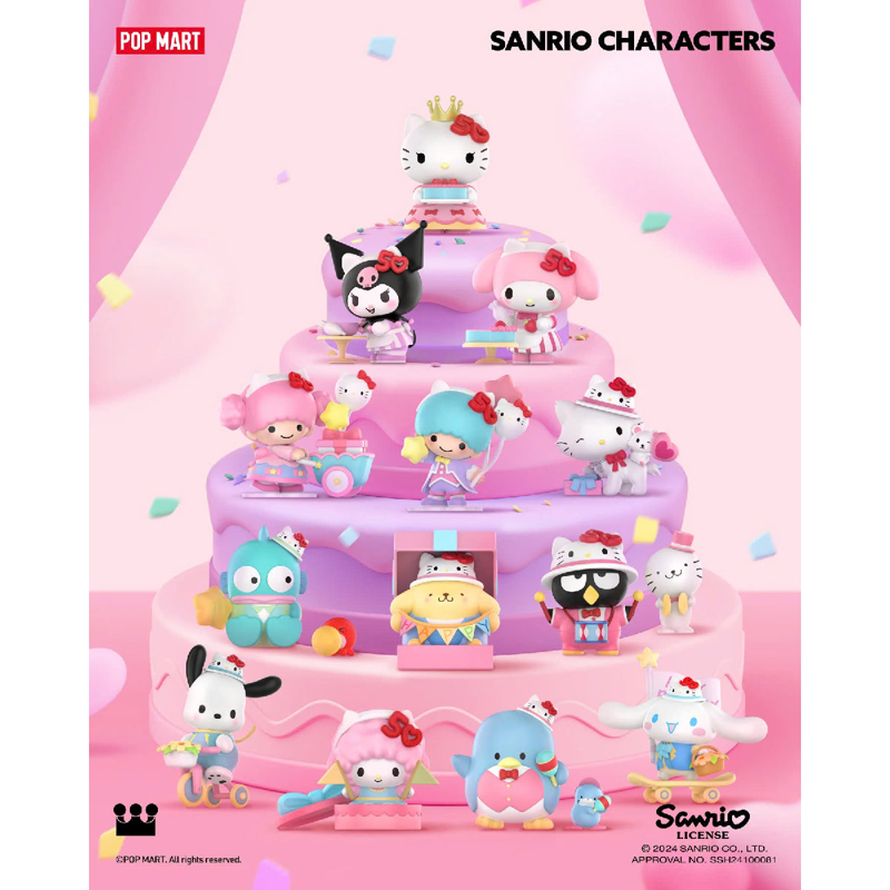 Pop Mart - Mô Hình Sanrio Characters Hello Kitty 50th Anniversary (Giao mẫu ngẫu nhiên)