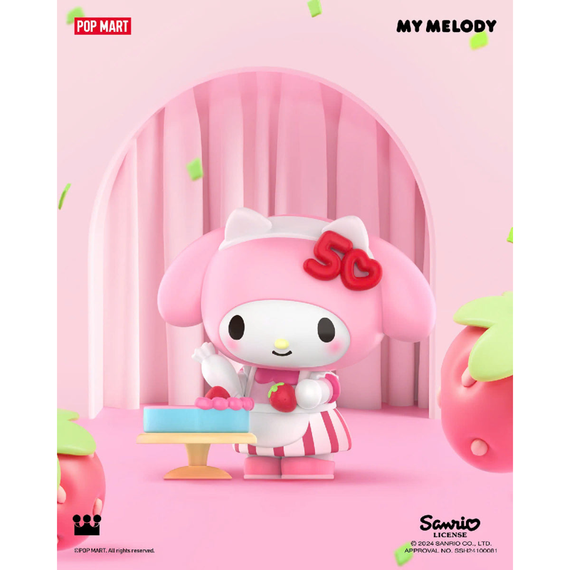 Pop Mart - Mô Hình Sanrio Characters Hello Kitty 50th Anniversary (Giao mẫu ngẫu nhiên)