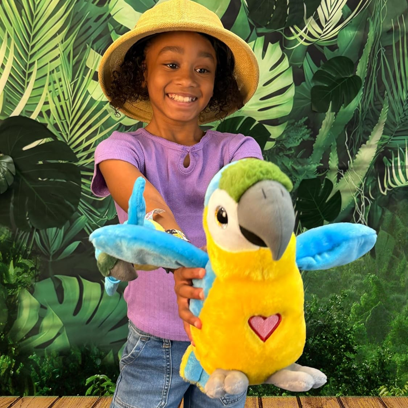 Interactive Plush Đồ Chơi Chú Chim Vui Nhộn - Blue Hy9593 (Vta)