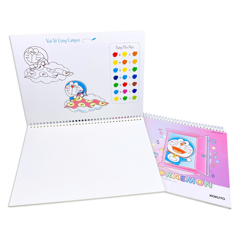Campus - Vở Vẽ Doraemon A4 40tr ĐL100Gsm SKB-A4DOR-07 (Giao mẫu ngẫu nhiên)
