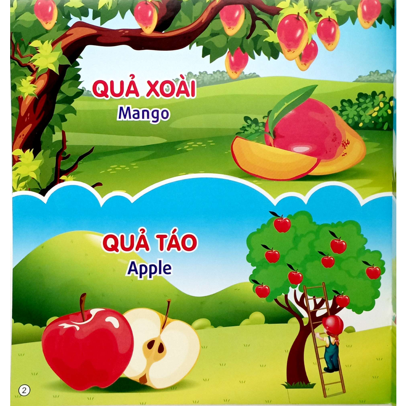 Trái Cây-Sự Nhận Biết-Tủ Sách Học Tiếng Anh Bằng Hình (Sn)