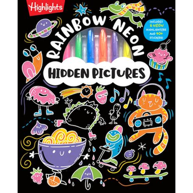 Rainbow Neon Hidden Pictures