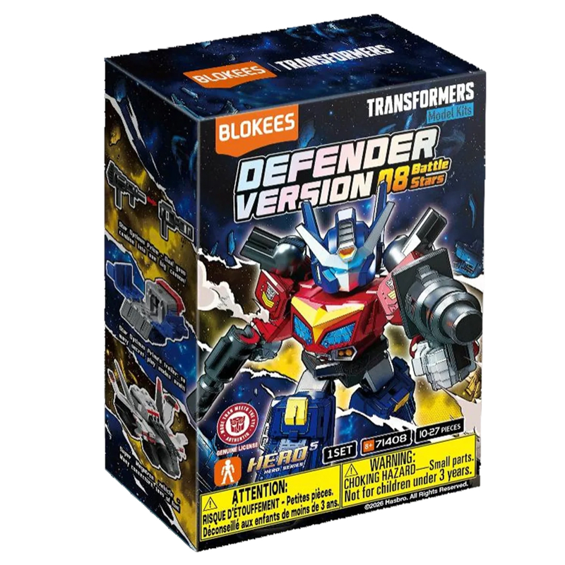 Blokees - Mô Hình Transformers Defender Version DV08 Battle Stars ET66 (Giao mẫu ngẫu nhiên)