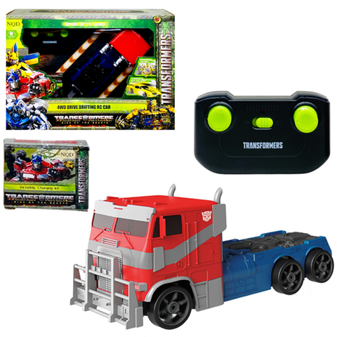 Vecto Đồ Chơi Xe Transformers - Optimus Prime Điều Khiển Từ Xa 757-B202