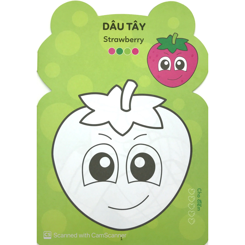 Rau Củ Hoa Quả - Tô Màu Hoàng Tử Ếch