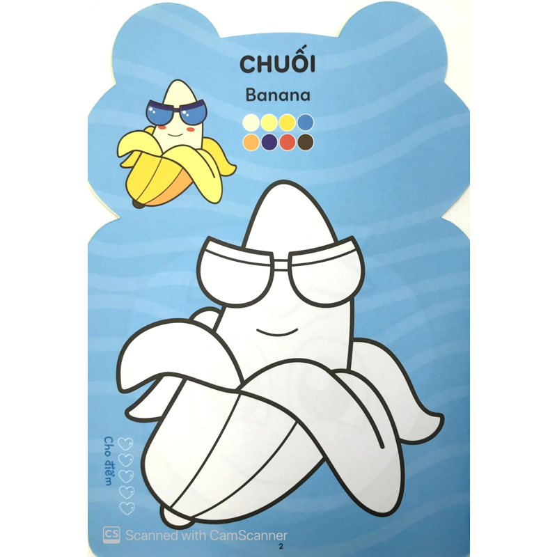 Rau Củ Hoa Quả - Tô Màu Hoàng Tử Ếch